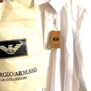 Men’s long sleeve dress shirt Giorgio Armani Le Collezioni